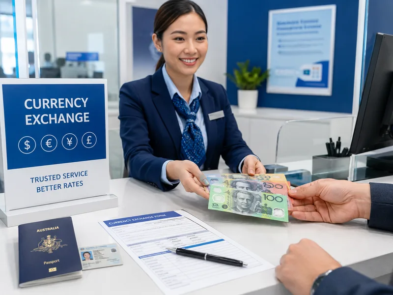 Khi đổi AUD tại ngân hàng, người dùng nên kiểm tra tỷ giá, chuẩn bị giấy tờ và hỏi rõ phí giao dịch nếu có.